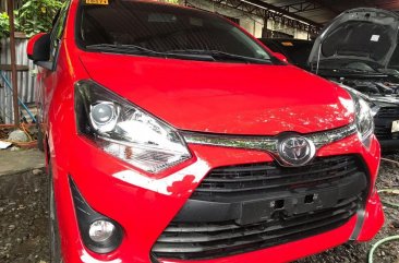 Sell Red Toyota Wigo 2019 in Quezon City