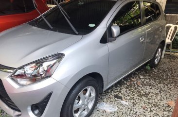 Sell Silver 2019 Toyota Wigo in Quezon City 