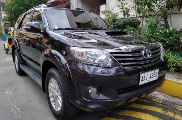 Used Black Toyota Fortuner 2014  at 38000 for sale in Pasig