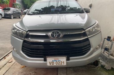 Silver Toyota Innova 2016 for sale in Quezon City 