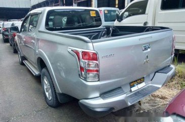 Selling Silver Mitsubishi Strada 2016 Manual Diesel at 37000 km 