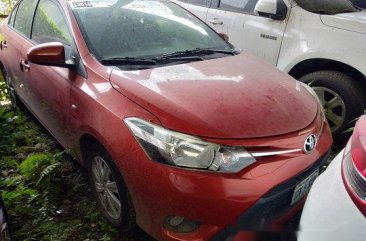 Selling Red Toyota Vios 2016 Manual Gasoline at 32000 km