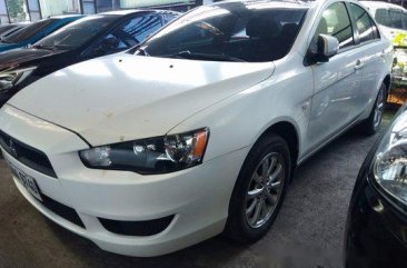 Selling White Mitsubishi Lancer ex 2014 Manual Gasoline in Manila