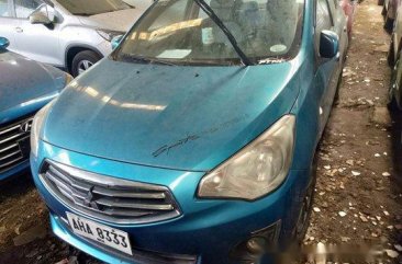 Selling Blue Mitsubishi Mirage G4 2015