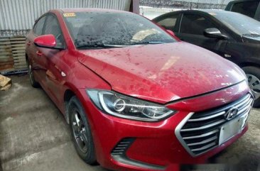 Sell Red 2017 Hyundai Elantra at 16000 km