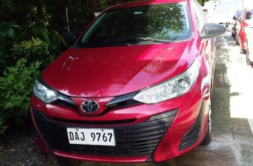 Sell Red 2019 Toyota Vios in Quezon City