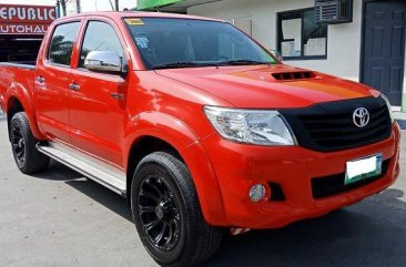 Selling Red Toyota Hilux 2013 in Meycauayan