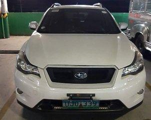 White Subaru Xv 2013 Automatic Gasoline for sale 