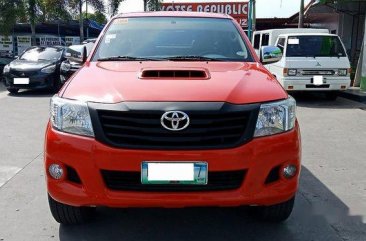 Selling Red Toyota Hilux 2013 in Meycauayan