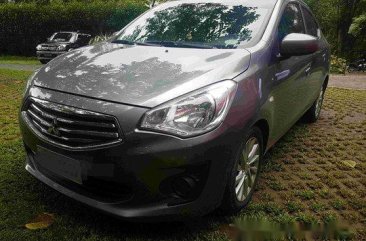 Grey Mitsubishi Mirage G4 2018 Automatic Gasoline for sale 