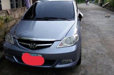 Silver Honda City 2008 Manual Gasoline for sale 