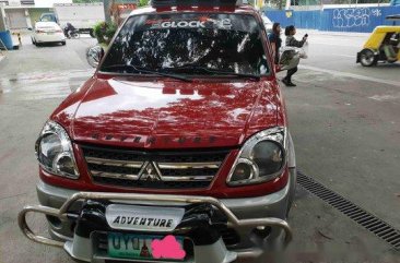 Red Mitsubishi Adventure 2012 at 69864 km for sale 