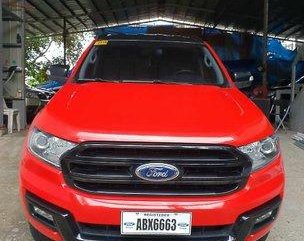 Red Ford Everest 2016 at 40000 km for sale 