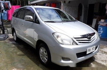 Silver Toyota Innova 2010 for sale in Parañaque