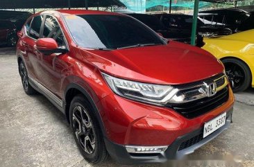 Selling Red Honda Cr-V 2018 at 12000 km 