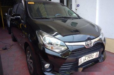 Sell Black 2018 Toyota Wigo Automatic Gasoline at 11282 km