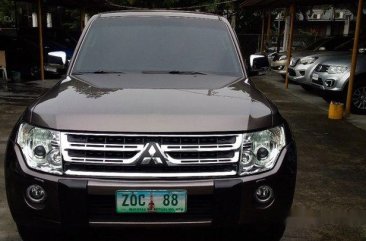 Brown Mitsubishi Pajero 2011 Automatic Diesel for sale 