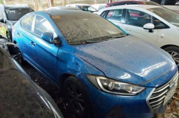 Sell Blue 2016 Hyundai Elantra at 59000 km