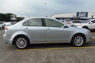 Silver Mitsubishi Lancer Ex 2010 for sale in Quezon City