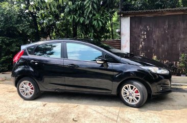 Black Ford Fiesta 2014 Hatchback for sale in Quezon City 