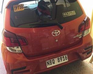 Selling Orange Toyota Wigo 2019 Automatic Gasoline at 7000 km 