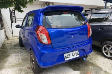 Selling Blue Suzuki Alto 2017 at 18000 km 