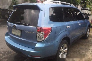 Selling Blue Subaru Forester 2011 at 60000 km 