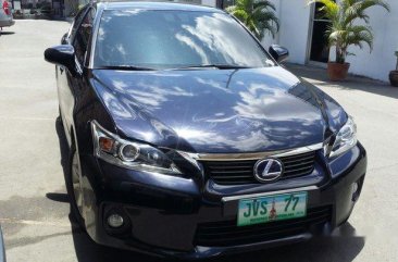 Selling Black Lexus Ct 2012 in Marikina