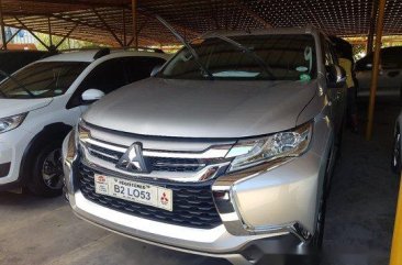 Selling Silver Mitsubishi Montero Sport 2018 Automatic Diesel 