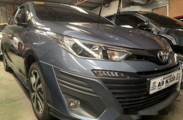 Selling Blue Toyota Vios 2019 Automatic Gasoline at 5000 km 