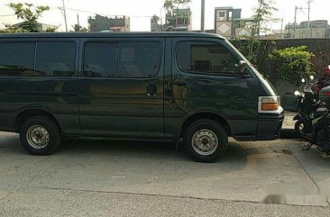 Green Toyota Hiace 2000 Manual Diesel for sale