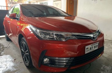 Selling Red Toyota Altis 2018 in Quezon City