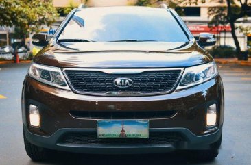 Brown Kia Sorento 2013 Automatic Diesel for sale 