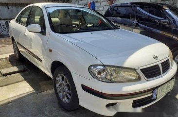 Selling White Nissan Sentra 2003 Automatic Gasoline at 157000 km