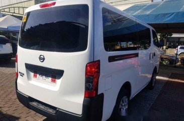 White Nissan Nv350 Urvan 2018 Manual Diesel for sale 