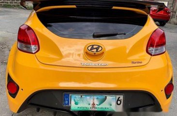 Sell Yellow 2013 Hyundai Veloster in Pasig