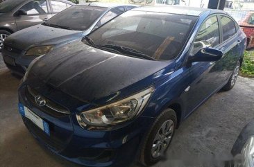 Selling Blue Hyundai Accent 2018 Automatic Gasoline 