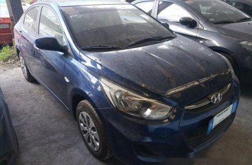 Selling Blue Hyundai Accent 2018 Automatic Gasoline 