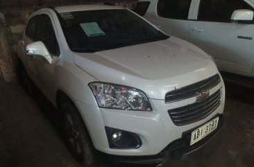 Sell White 2016 Chevrolet Trax Automatic Gasoline at 23000 km 