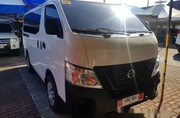 White Nissan Nv350 Urvan 2018 Manual Diesel for sale 