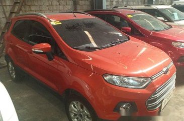 Orange Ford Ecosport 2017 for sale 