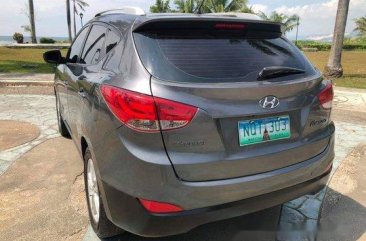 Grey Hyundai Tucson 2010 Automatic Diesel for sale 