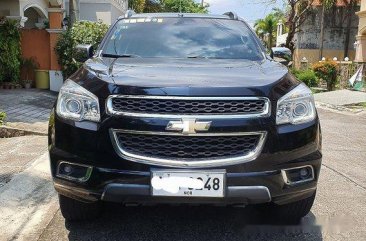 Black Chevrolet Trailblazer 2014 at 100000 km for sale