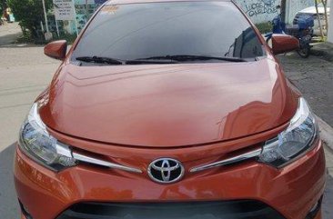 Selling Orange Toyota Vios 2018 Automatic Gasoline at 27407 km