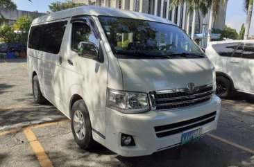 Used White Toyota Hiace 2013 Automatic Diesel for sale in Manila