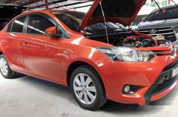 Orange Toyota Vios 2016 at 8000 km for sale