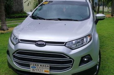 Silver Ford Ecosport 2017 at 9000 km for sale 