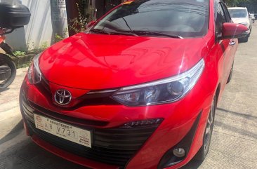 Sell Red 2019 Toyota Vios in Quezon City