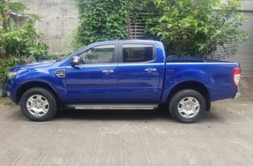 Selling Blue Ford Ranger 2016 in Quezon City 