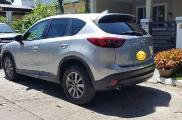 Used Silver/Grey Mazda Cx-5 2015 Automatic Gasoline for sale in Manila